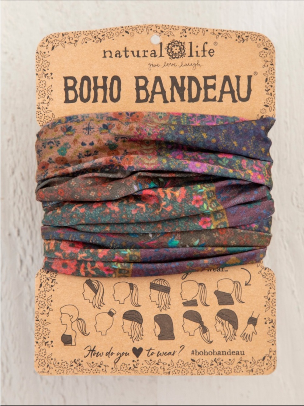 Full Boho Bandeau Headboard - Vintage Patchwork ❣️PRICE IS FIRM❣️